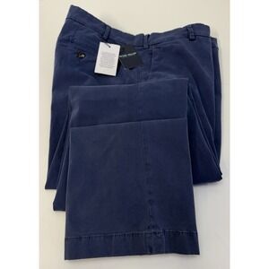 NWT Peter Millar Collection CONCORDE Garment Dyed‎ Pants Size 36 NAVY BLUE  $200